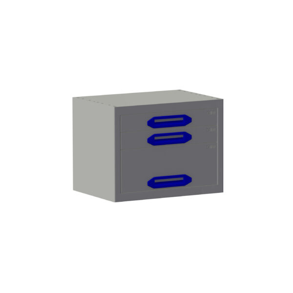 Ladekast B0507xD360xH490 mm met 5 laden (H 4x070; 1x140)